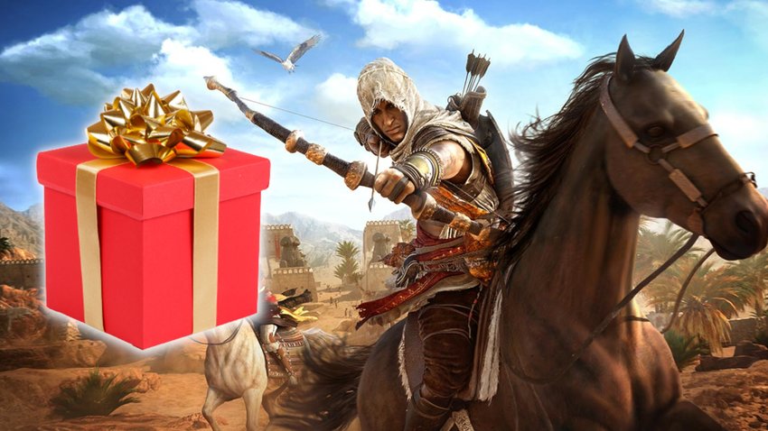 Scene from Assassin's Creed Origins