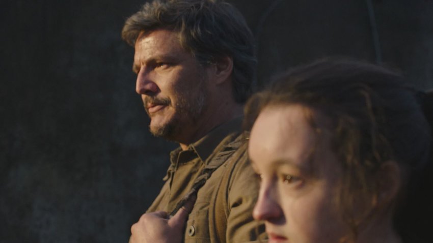 The picture shows a scene from the series The Last of Us