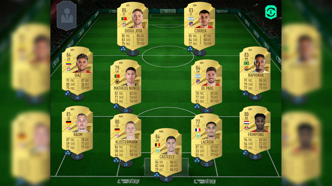 FIFA 23 Ultimate Team 100000 Coins Team