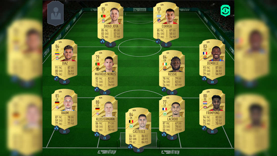 FIFA 23 Ultimate Team 150000 Coins Team
