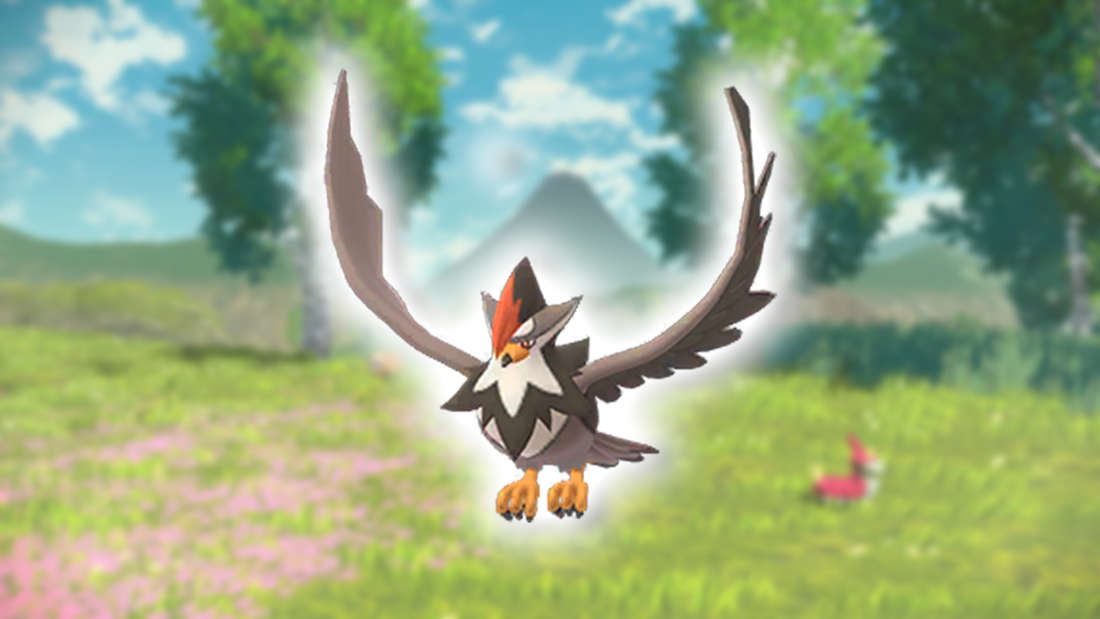 The Pokemon Staraptor in Pokemon GO